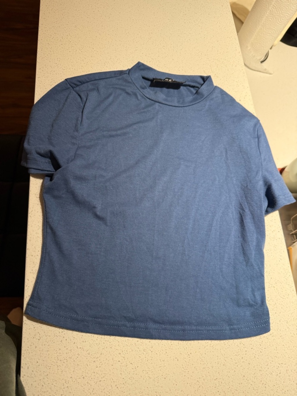 Cider Blue Short-Sleeve Crewneck Tee